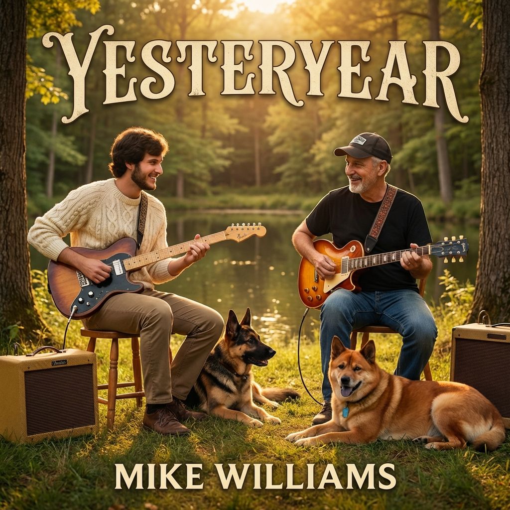 Yesteryear Album Artwork by Mike Williams